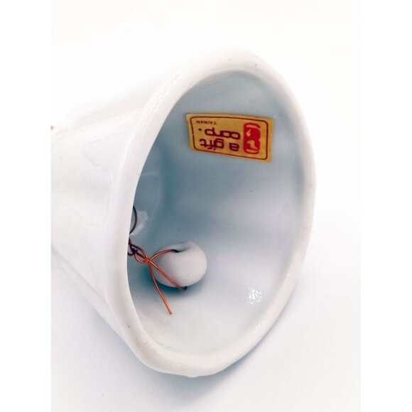 Bell Seashell Owl Googly Eyes Ceramic Vintage Art 4 In Gift Corp Nautical Decor - Picture 3 of 16